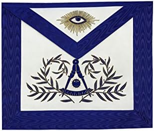 Unique Regalia Masonic Past Master Apron Hand Embroided Apron MA064