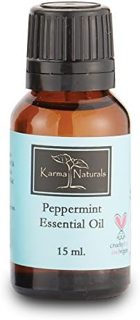 Karma organic Peppermint Essential Oil 100% Pure and Natural - Good for Aromatherapy (15 Ml)