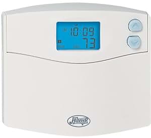 Hunter 44156 5/2 Programmable Thermostat, White - Programmable
