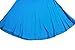 BELAROI Women's Scoop-Neck Solid Three-Quarter-Sleeve Short Fit-and-Flare Dress, Deepskyblue, 3X
