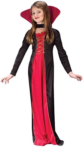 Vampiress Children's Costume Medium Size 8-10 Ages 5-7