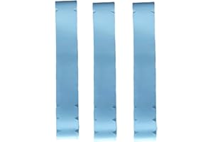 HogarTech 3 pcs Pickleball Racket Edge Protector Tape, 76 x 2.1 cm, 0.25 mm Thick, Clear Thermoplastic Polyurethane Paddle He