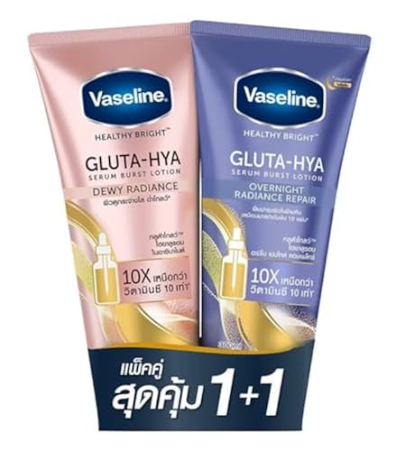 Vaseline GLUTA-HYA DEWY RADIANCE 2本セット Vaseline Healthy Bright Gluta-Hya Lotion Dewy Radiance 300ml