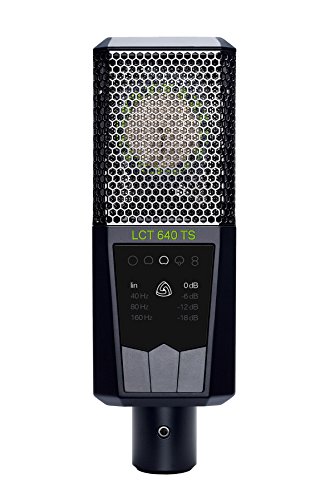 Lewitt Multi-Pattern Large Diaphragm Condenser Microphone with Shock Mount (LCT-640-TS)
