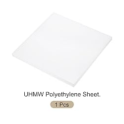 Rebower 6 x 6 Inch UHMW Polyethylene Sheets, 3/8