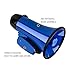 MyMealivos Portable Megaphone Speaker Siren Record Bullhorn - Compact and Battery Operated with 20 Watt Power, Microphone, 3 Modes, PA Sound and Foldable Handle