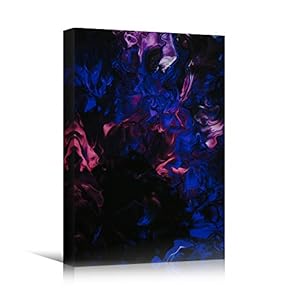 signwin Canvas Wall Art Liquid Abstrac Colorful Decorative...