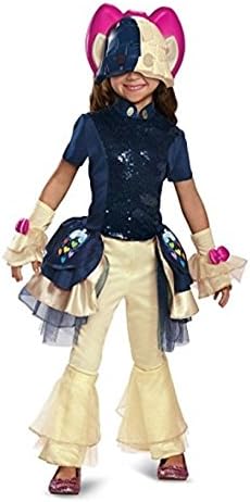 Onceuponasale Girls My Little Pony The Movie Deluxe Songbird Serenade Costume Size Med 7-8