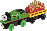 Fisher-Price Thomas & Friends Wooden Railway, Percy's Musical Ride Train - Battery Operated
