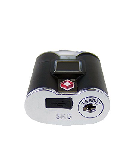 BIO-key TouchLock TSA Approved Smart Luggage Lock, Black