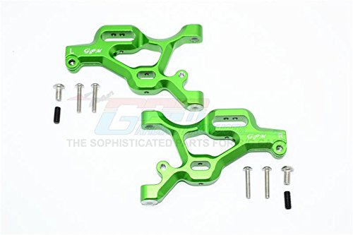 Arrma Senton 6S BLX (AR102654) Upgrade Parts Aluminum Front Lower Arms - 1Pr Set Green
