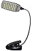 USB Portable Reading Lamp with 28 Bright LED Lights, Flexible Gooseneck and Clip Mount for Notebook Laptop, Desktop, PC and MAC Computers + On/Off Switch (Black)
