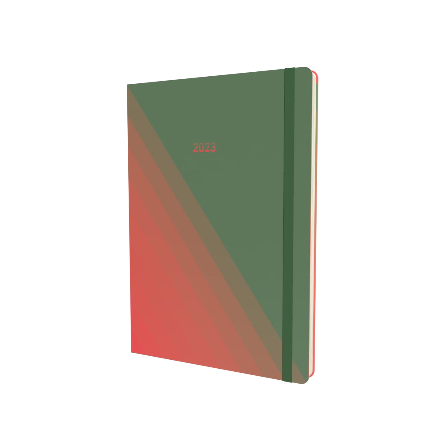 Collins Metropoitan Clyde A5 Week to View 2023 Diary - Green (CD153.52-23) - Complete Planner, Agenda and Journal