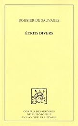 Écrits divers