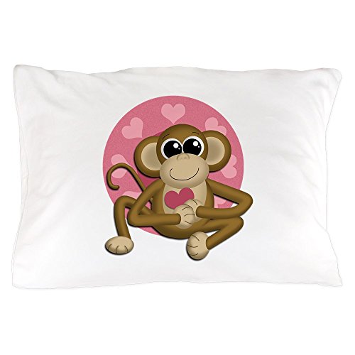 Amazon Com Cafepress Love Monkey Pillow Case Standard Size Pillow