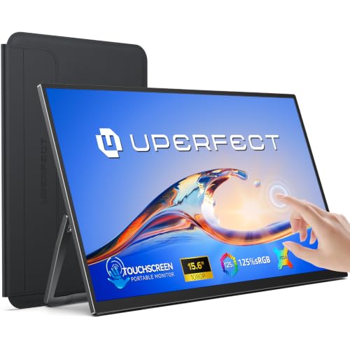 UPERFECT Portable Monitor Touchscreen 15,6" 125% sRGB 2000:1 1080P Matte