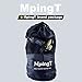 MpingT Hose Magic Expandable Flexible Stronger Deluxe Garden Water Hose Garden Hose Flexible Expandable Hose Pipe Brass Fittings Magic Hose with 8 Function Spray Nozzle Black (100FT, Black)