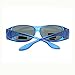 Womens Polarized Fit Over Glasses Rhinestone Sunglasses Oval Rectangular Blue