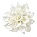 20pcs Calla Lily Bridal Wedding Bouquet head Latex Real Touch Flower Bouquets (Pure white)
