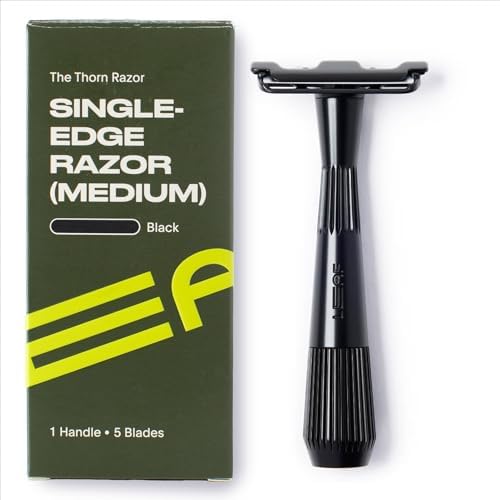 Saudi Razor Leaf Shave | Thorn Razor, Black - Eco-Friendly Razor for Men & Women ...