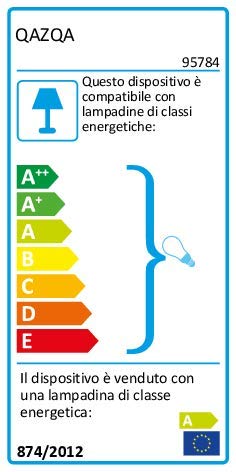 QAZQA Modern Moderner Außenmast grau 80 cm inkl. LED IP55 - Ester