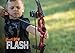 Bear Archery Flash Bow Set for Youth, Recommended Ages 11-14, Ambidextrous, Continuous Draw Weight Up to 18 lb., Continuous Draw Length Up to 24-inches