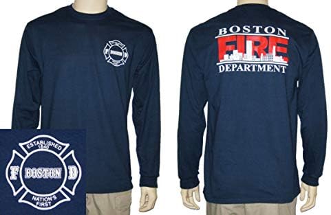 Boston Fire Department Long Sleeve T-shirt