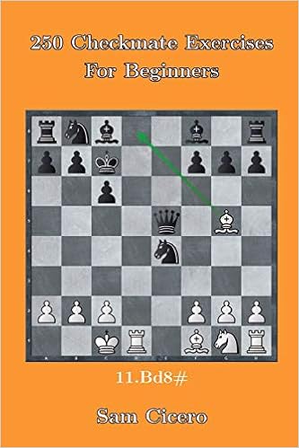 250 Checkmate Exercises For Beginners Cicero Sam 9781549675720 Amazon Com Books