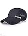 Ellewin Unisex Quick Dry Waterproof Flex Fit Baseball Sun Cap Sports Hat