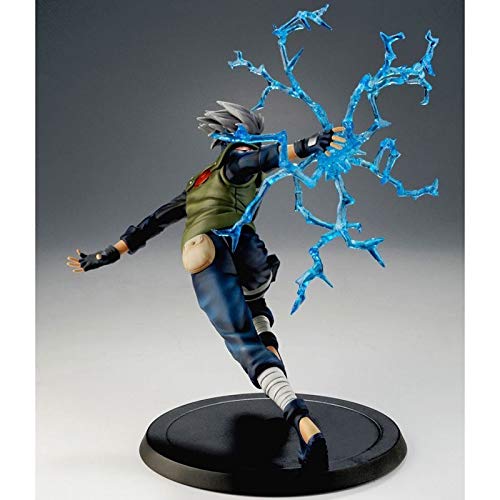 Hyzb-Naruto-Run-Kakashi-Modelo-Realista-Estatua-Recuerdo-Anime-Ornamento-22cm