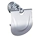 WINCASE Crystal Bathroom Hardware Set 24 Inch, Chrome Towel Bar Set, Silver 4 Piece Accessories Wall Mounted Coat Hook Hand Towel Ring Toilet Paper Holder