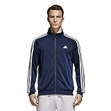 adidas Men's Essentials 3-Stripe Tricot Track Jacket