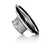 K&J Universal Kitchen Sink Stopper -Garbage Disposal Plug - Kitchen Sink Plug for Insinkerator, Kitchenaid, Kohler and More! … (Brushed Nickel)