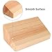 Joyoldelf Wooden Playing Cards Holder, Premium Beechwood Poker Rack Trays Perfect for Organizing Cards on Game, Rummy, Party and Match, Set of 2