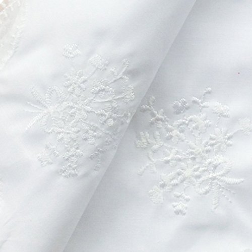 CoCoUSM Womens Embroidery Floral Cotton Handkerchiefs Pack of 3/6/12