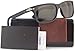 Persol PO3048S Polarized Sunglasses Matte Black w/Crystal Grey (9000/58) PO 3048 900058 58mm Authentic