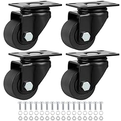 Finnhomy 2 Inch Caster Wheels Set of 4 Heavy Duty