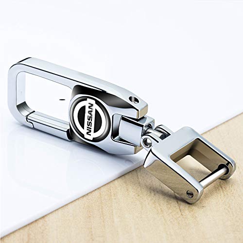 HEY KAULOR Car Logo Key Chain Key Ring for Nissan Business Gift