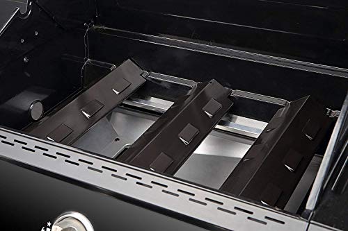 image for UNICOOK Porcelain Grill Heat Plate 4 Pack, Grill Replacement Parts, 14