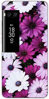 MALAYYJ ,for Meizu pro 7 Case,Silicon Flower Painted Painting Soft TPU Back Cover, Protect Phone cases shell