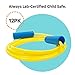 Boley Kids Jump Rope Set - 12 Pack, 7ft Durable Skipping Ropes with Non-Slip Handles for Boys & Girls, Fun Outdoor Activity, Assorted Vibrant Colors, Child-Safe Exercise Equipment