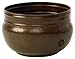 Liberty Garden 1901 Rustic Garden Hose Pot, Holds 100-Feet of 5/8-Inch, Bronze