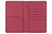 Travel Design all in one Travel Wallet - 2 Passport Holder Organizer - Gift box (Marsala)