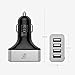 iXCC 48W 4-Port Multi USB Car Charger Adapter for iPhone 7 6s Plus, iPad Pro Air mini, Galaxy S7 S6 Edge / Plus, Note 5 4, LG, Nexus, HTC and More