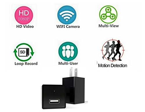 Fifi-Spectrum-Wifi-Wireless-P2P-1080P-HD-Latest-Wall-Charger-Hidden-Mini-Nanny-Spy-CameraMotion-Detection-Activated-Support-IOS-iPhone-and-Android-APP-Remote-Control-Live-VideoFor-Home-Security