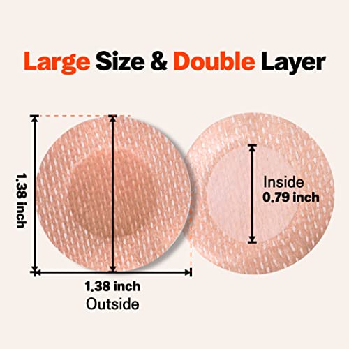 LIVING JIN Nipple Protector Value Pack (50 Pairs), AntiChafing