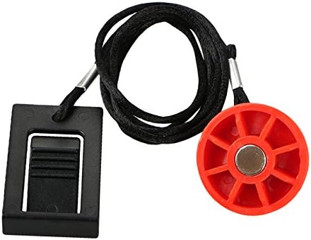 NiceCo Treadmill Safety Key, Universal Treadmill Magnet Security Lock, 28mm Magnetic Shell, Replacement Kit for Sole, Weslo, Weider, Epic, Healthrider