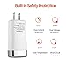 45W Mini Charger for MacBook Air 11 inch 13 inch Magnetic 1 L-tip MAC Power Charger Adapter - Lightweight & Portable - One Extra USB Port Design