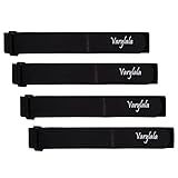 4 Pcs Varylala Versatile Hook and Loop Cable Ties Straps Tie downs Fastening Securing Straps (40
