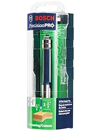 Bosch 85601 MC 1 2 en. Flauta doble plantilla Recortar Router Bit